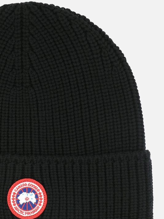 Beanies 100% wool  Black - Canada Goose Men | PDP | VIETTI Online Store | 2
