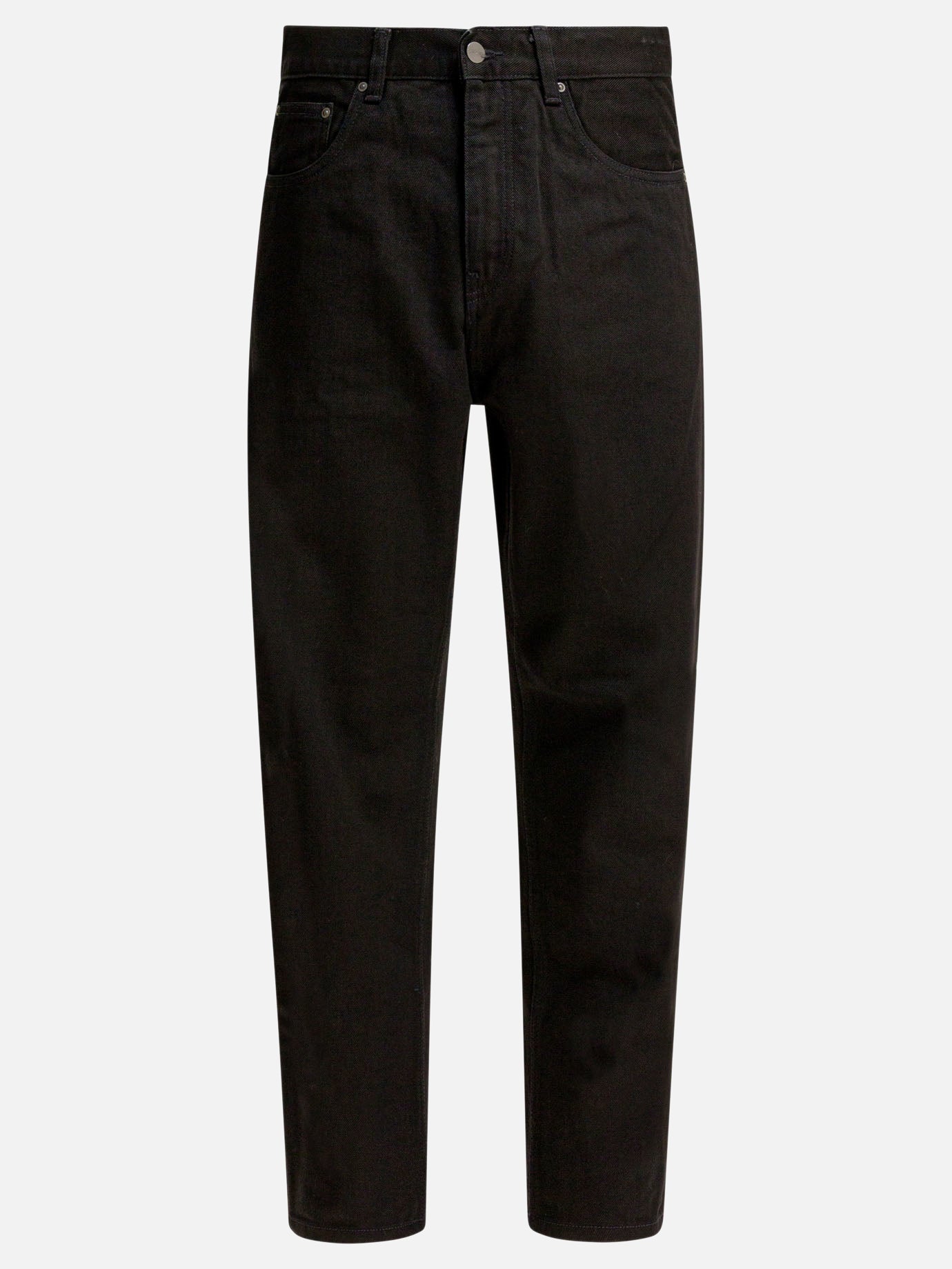 Straight-leg jeans Denim  Black - Carhartt WIP Men | PDP | VIETTI Online Store | Zoom-Modal
