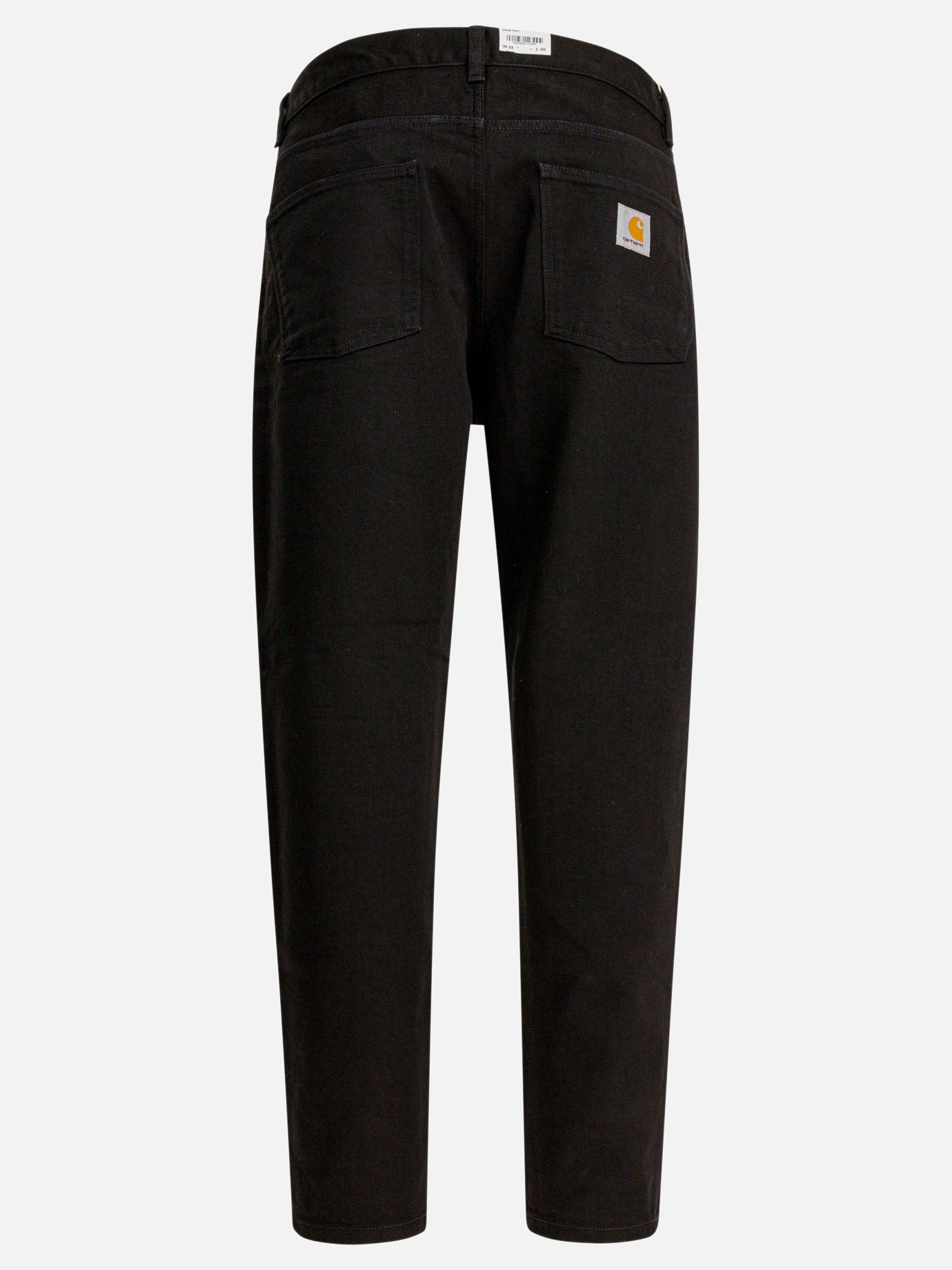 Straight-leg jeans Denim  Black - Carhartt WIP Men | PDP | VIETTI Online Store | thumbnail_2