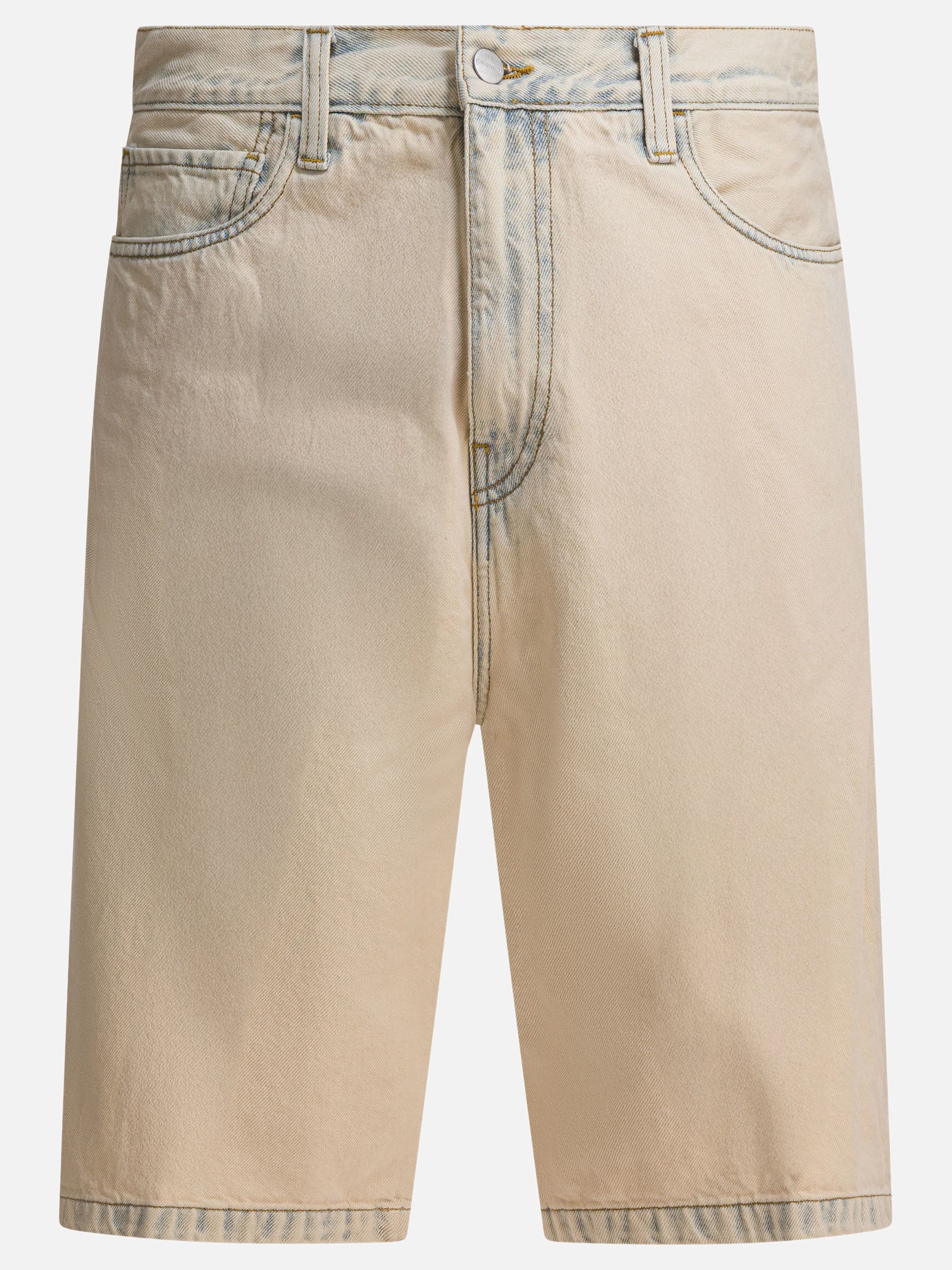 Five pockets shorts Denim  Beige - Carhartt WIP Men | PDP | VIETTI Online Store | thumbnail