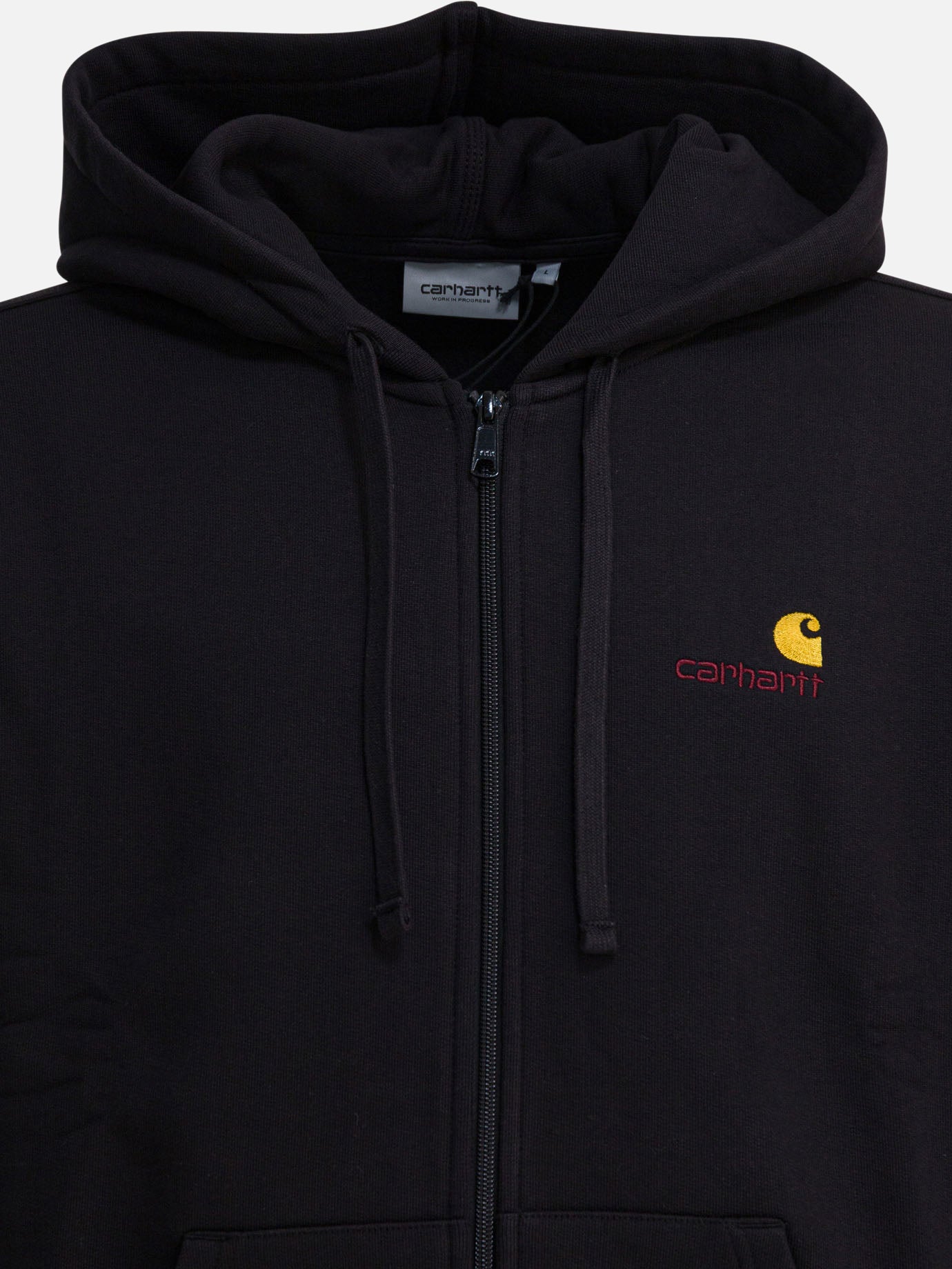 Full zip sweatshirts Logo  Black - Carhartt WIP Men | PDP | VIETTI Online Store | thumbnail_3