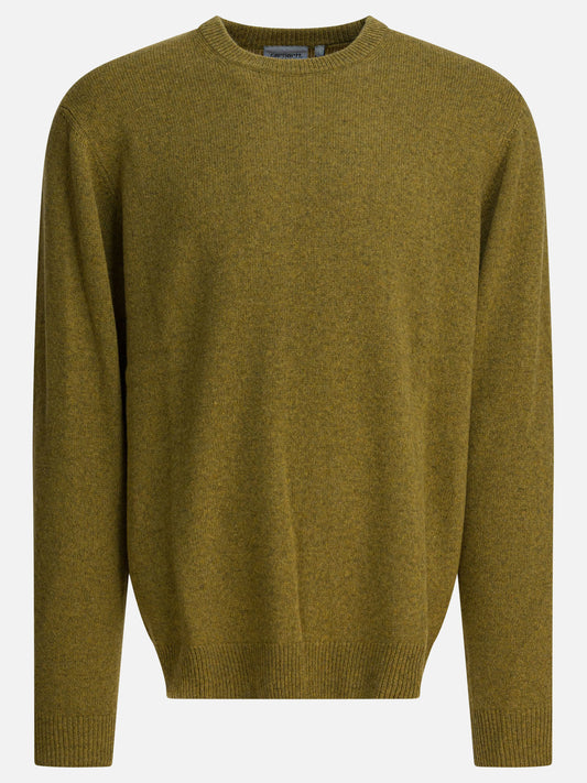 Crewneck sweaters Logo  Green - Carhartt WIP Men | PDP | VIETTI Online Store 
