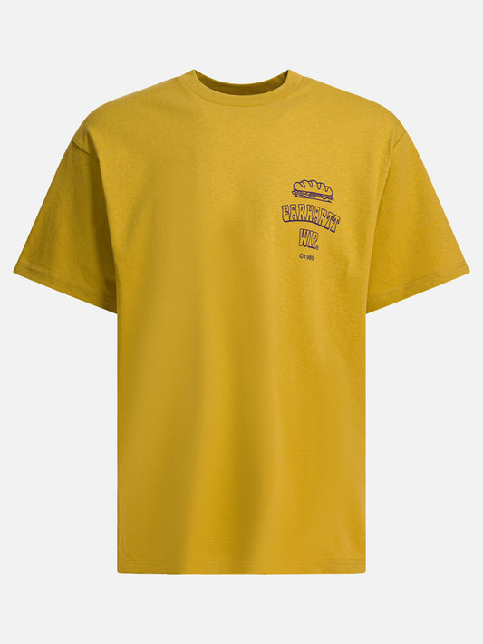 Crewneck t-shirts Print  Yellow - Carhartt WIP Men | PLP | VIETTI Online Store 

