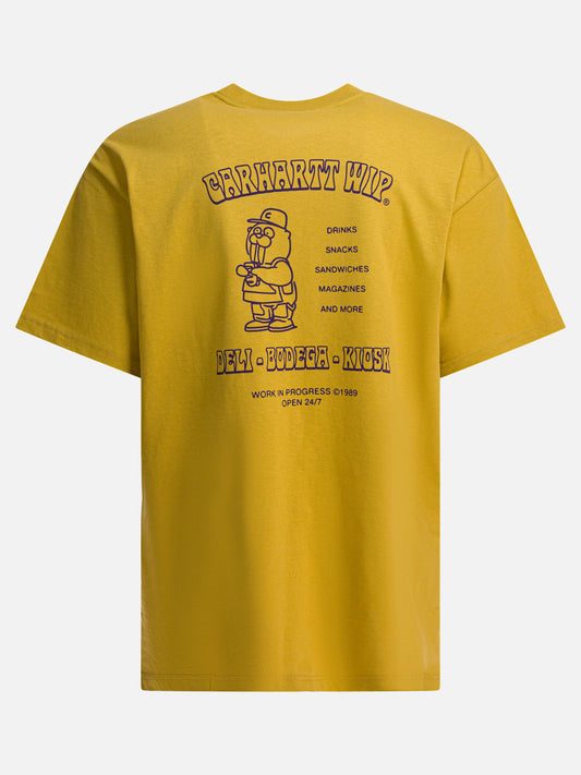 Crewneck t-shirts Print  Yellow - Carhartt WIP Men | PLP | VIETTI Online Store | 2
