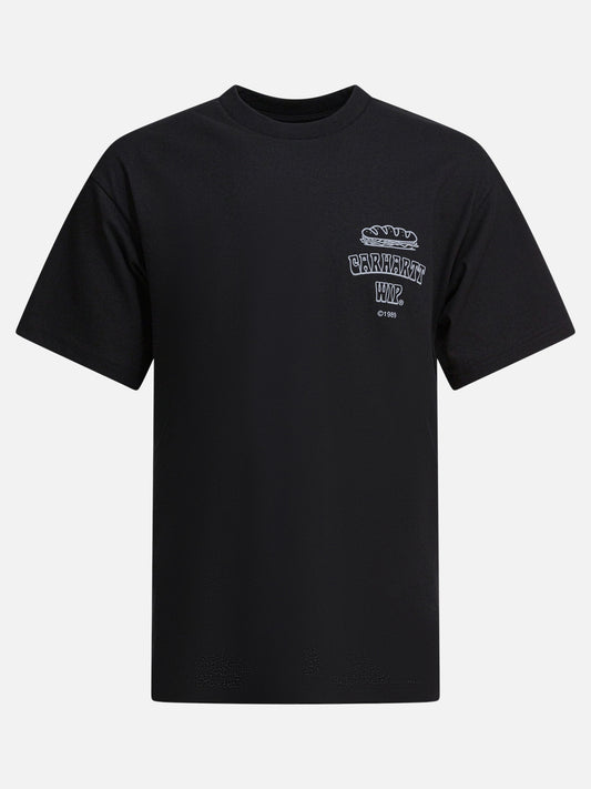 Crewneck t-shirts Print  Black - Carhartt WIP Men | PLP | VIETTI Online Store 
