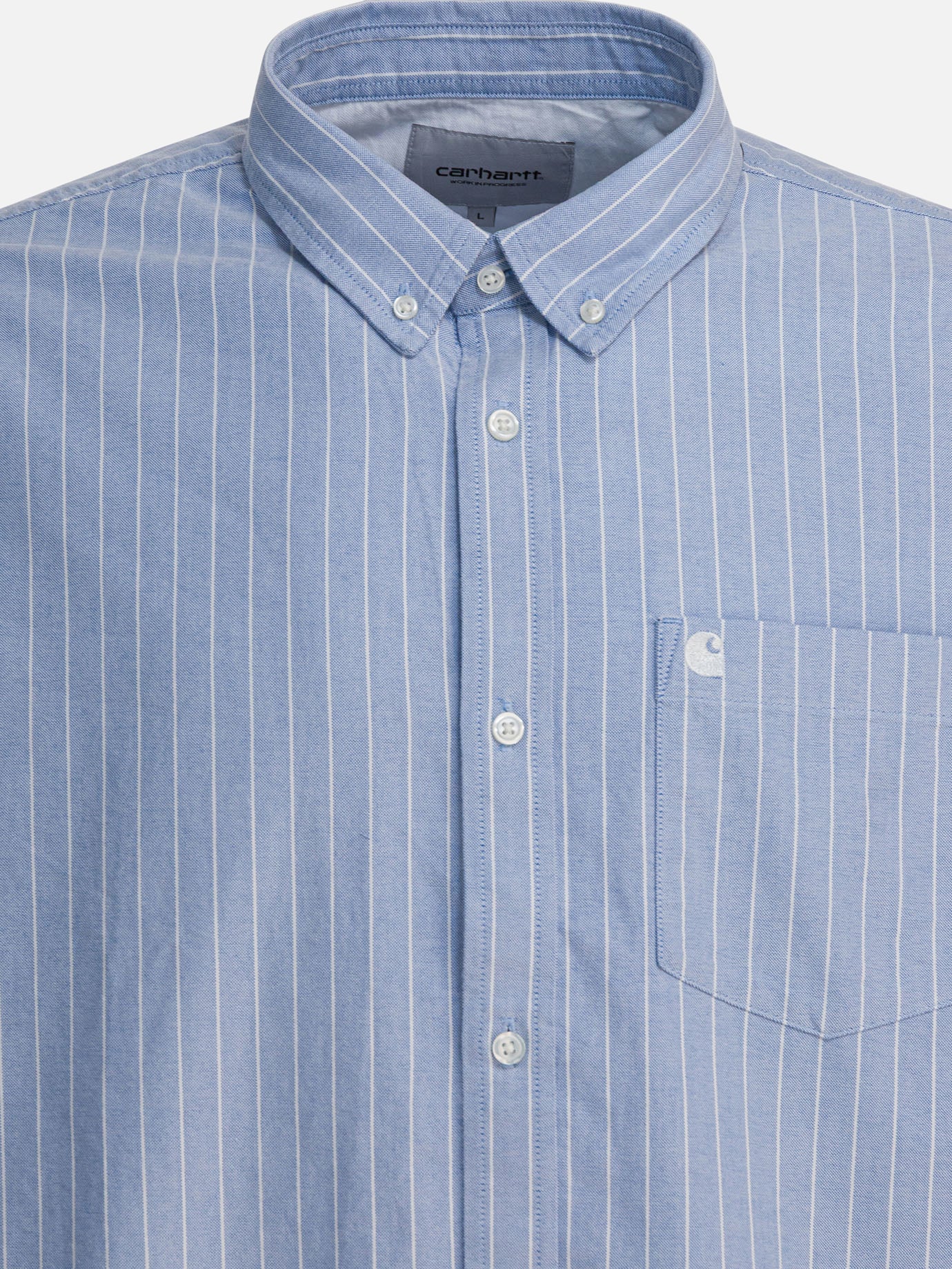 Casual shirts Striped  Light blue - Carhartt WIP Men | PDP | VIETTI Online Store | thumbnail_3