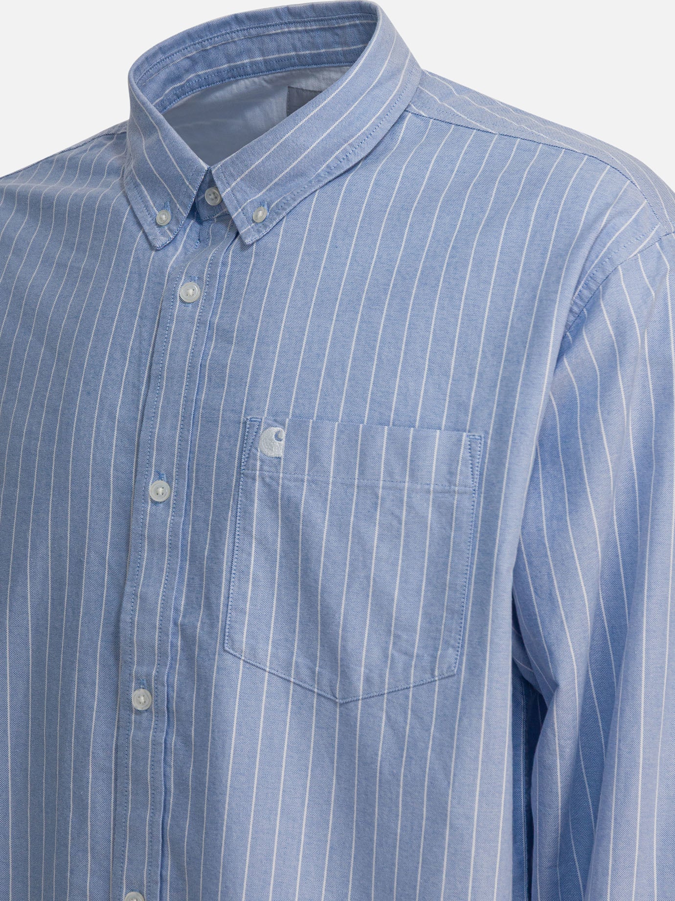 Casual shirts Striped  Light blue - Carhartt WIP Men | PDP | VIETTI Online Store | thumbnail_4