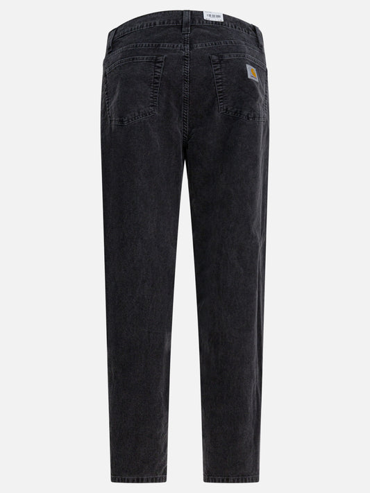 Leisure trousers Logo  Black - Carhartt WIP Men | PDP | VIETTI Online Store | 2
