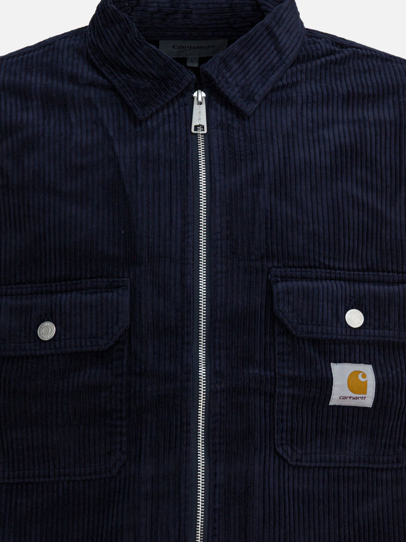 Overshirt jackets Logo  Blue - Carhartt WIP Men | PDP | VIETTI Online Store | Zoom-Modal_3
