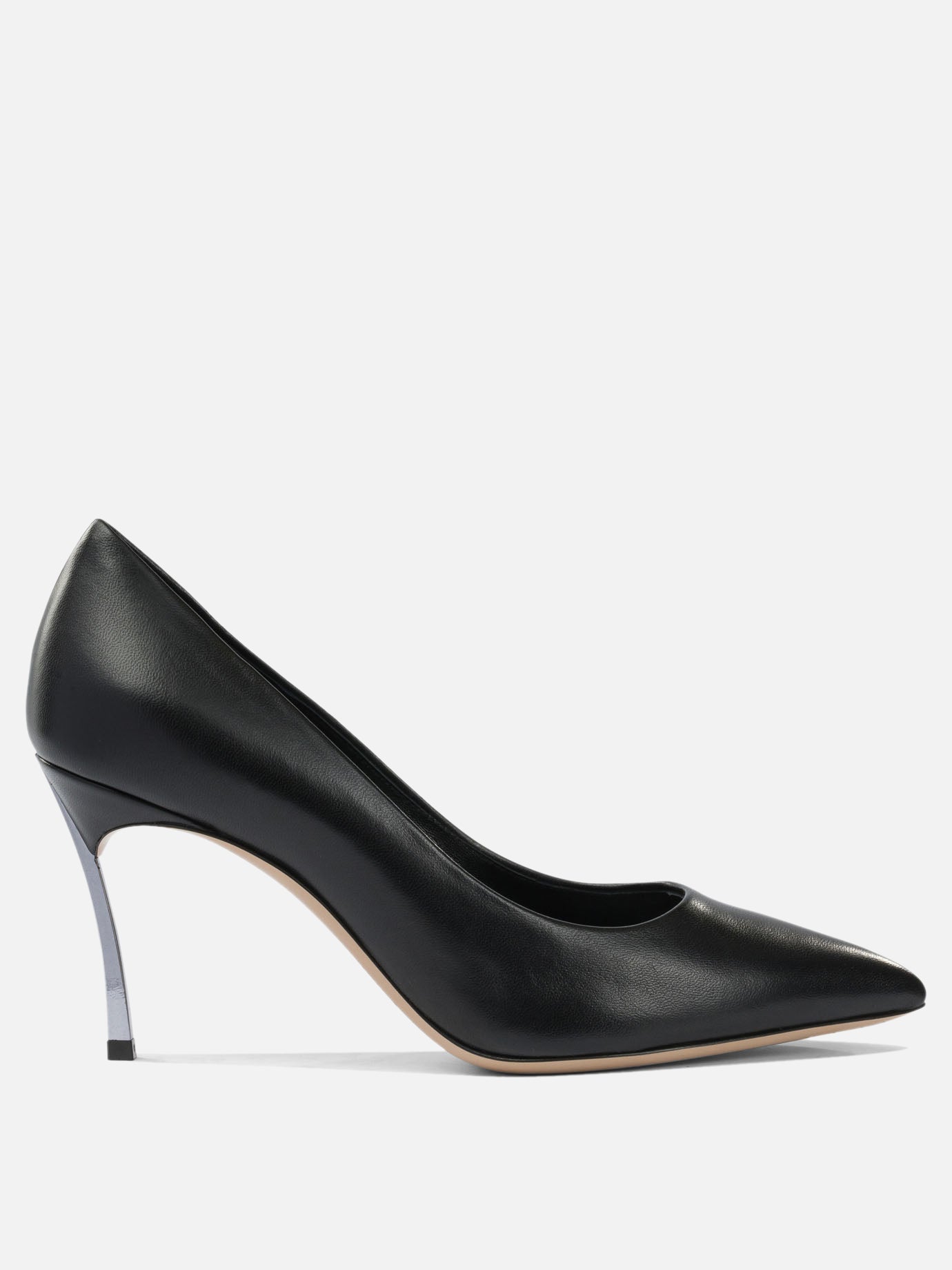 Pumps 100% leather - 100% leather  Black - Casadei Women | PDP | VIETTI Online Store | Zoom-Modal
