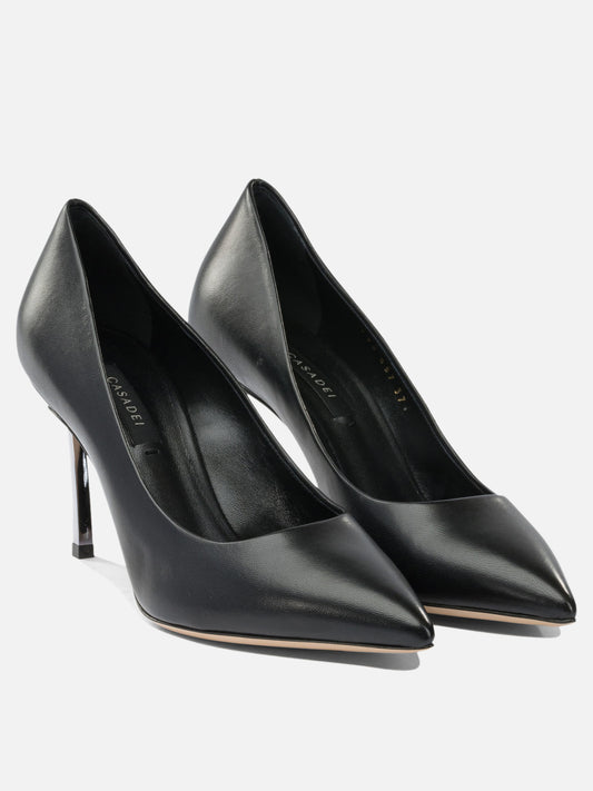 Pumps 100% leather - 100% leather  Black - Casadei Women | PLP | VIETTI Online Store | 2
