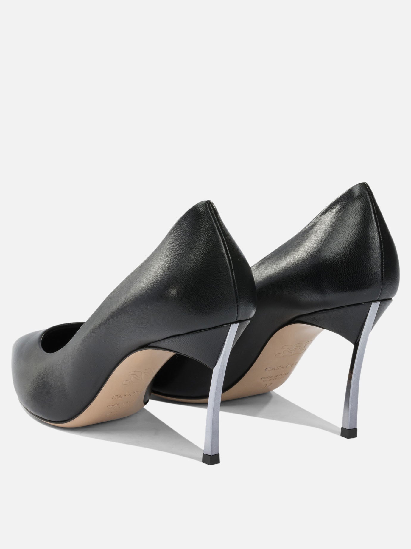 Pumps 100% leather - 100% leather  Black - Casadei Women | PDP | VIETTI Online Store | thumbnail_4