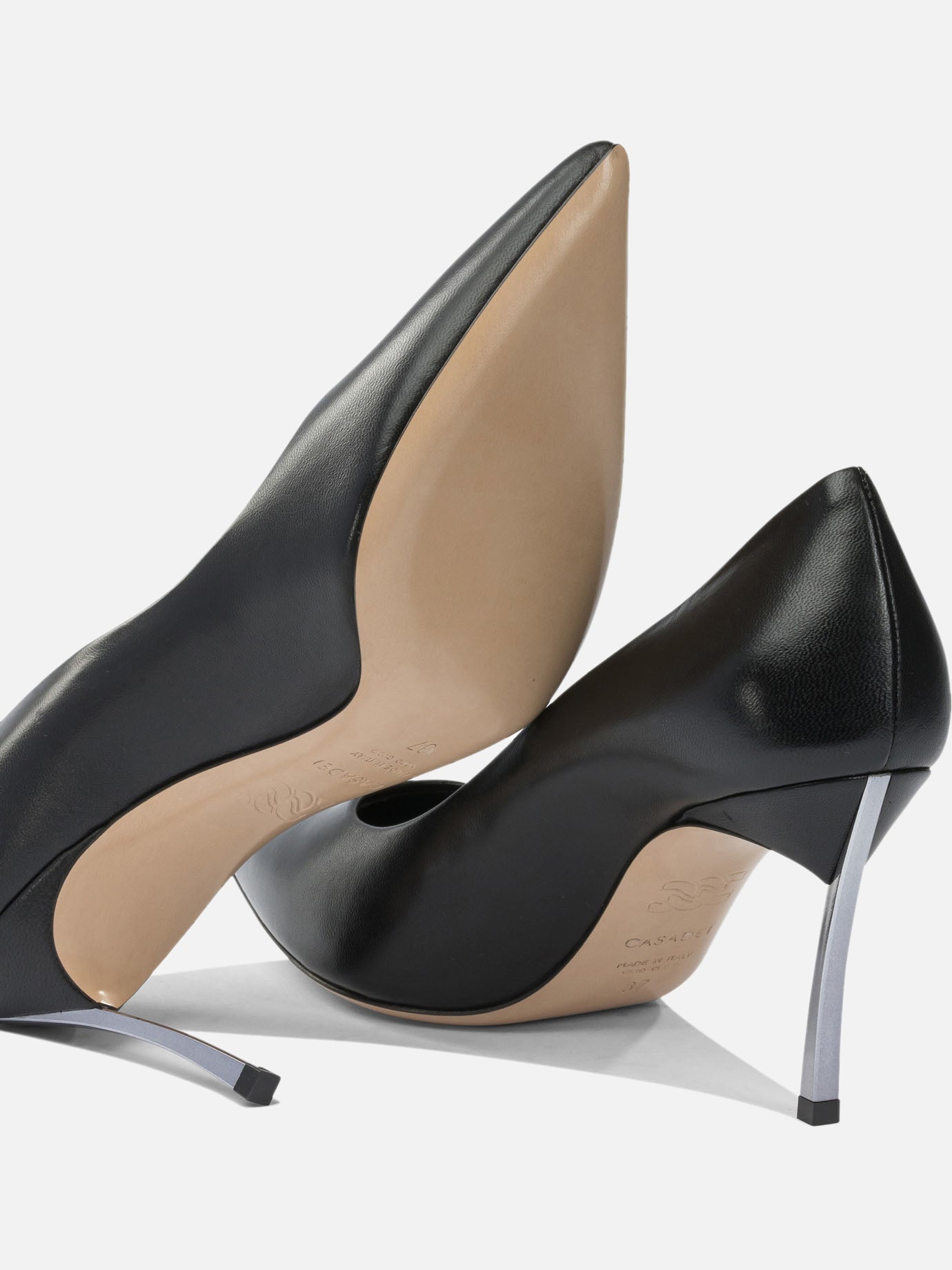 Pumps 100% leather - 100% leather  Black - Casadei Women | PDP | VIETTI Online Store | thumbnail_5