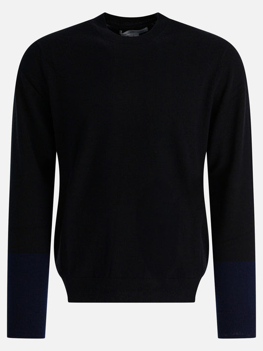 Crewneck sweaters Solid colour  Black - Comme Des Garçons Forever Men | PDP | VIETTI Online Store 
