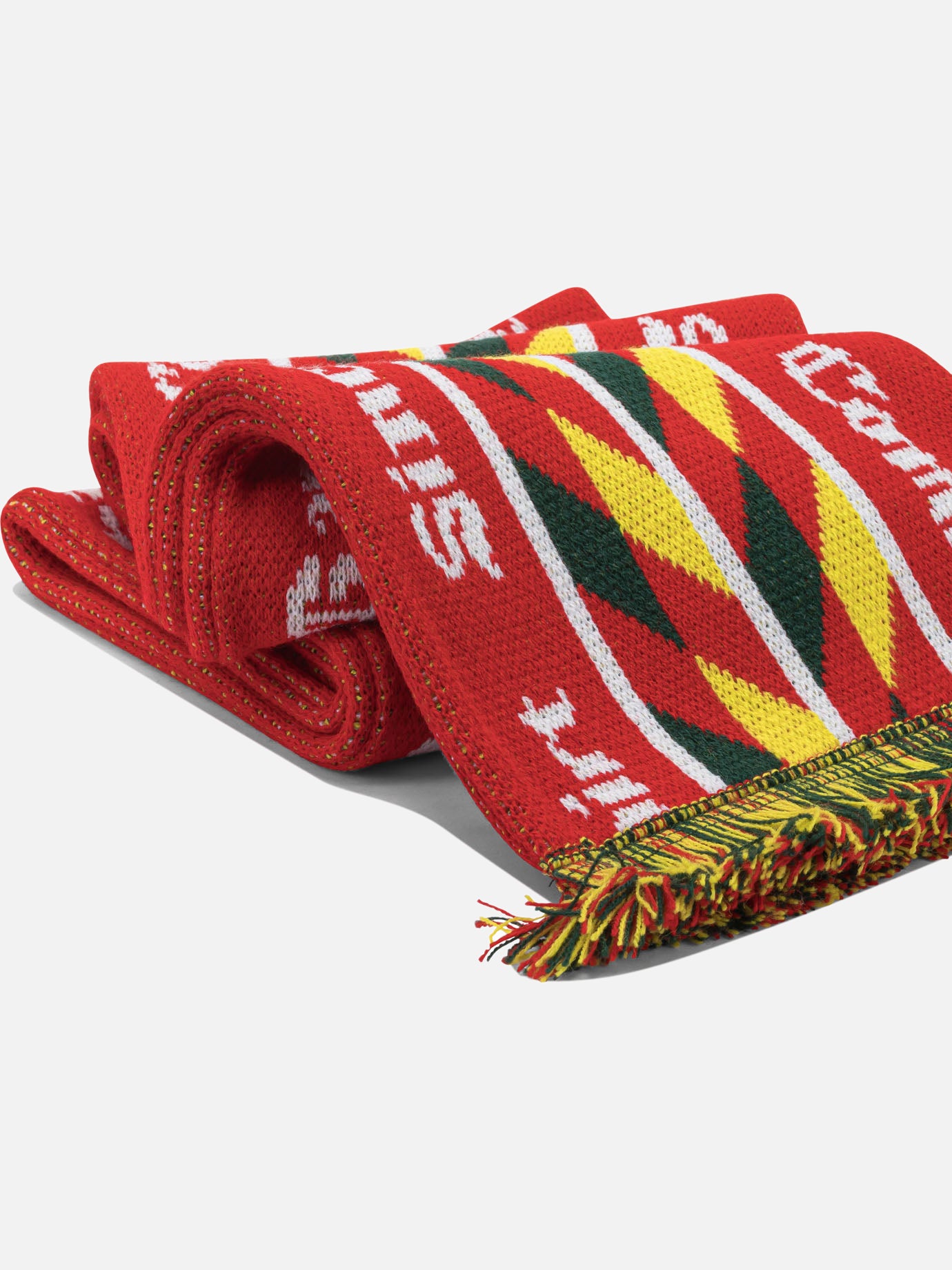 Fringed scarves 100% acrylic  Red - Comme Des Garçons Shirt Men | PDP | VIETTI Online Store | Zoom-Modal_2
