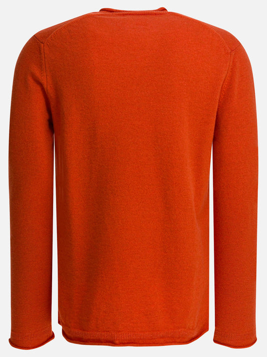 Crewneck sweaters Solid colour  Orange - Comme Des Garçons Shirt Men | PLP | VIETTI Online Store | 2
