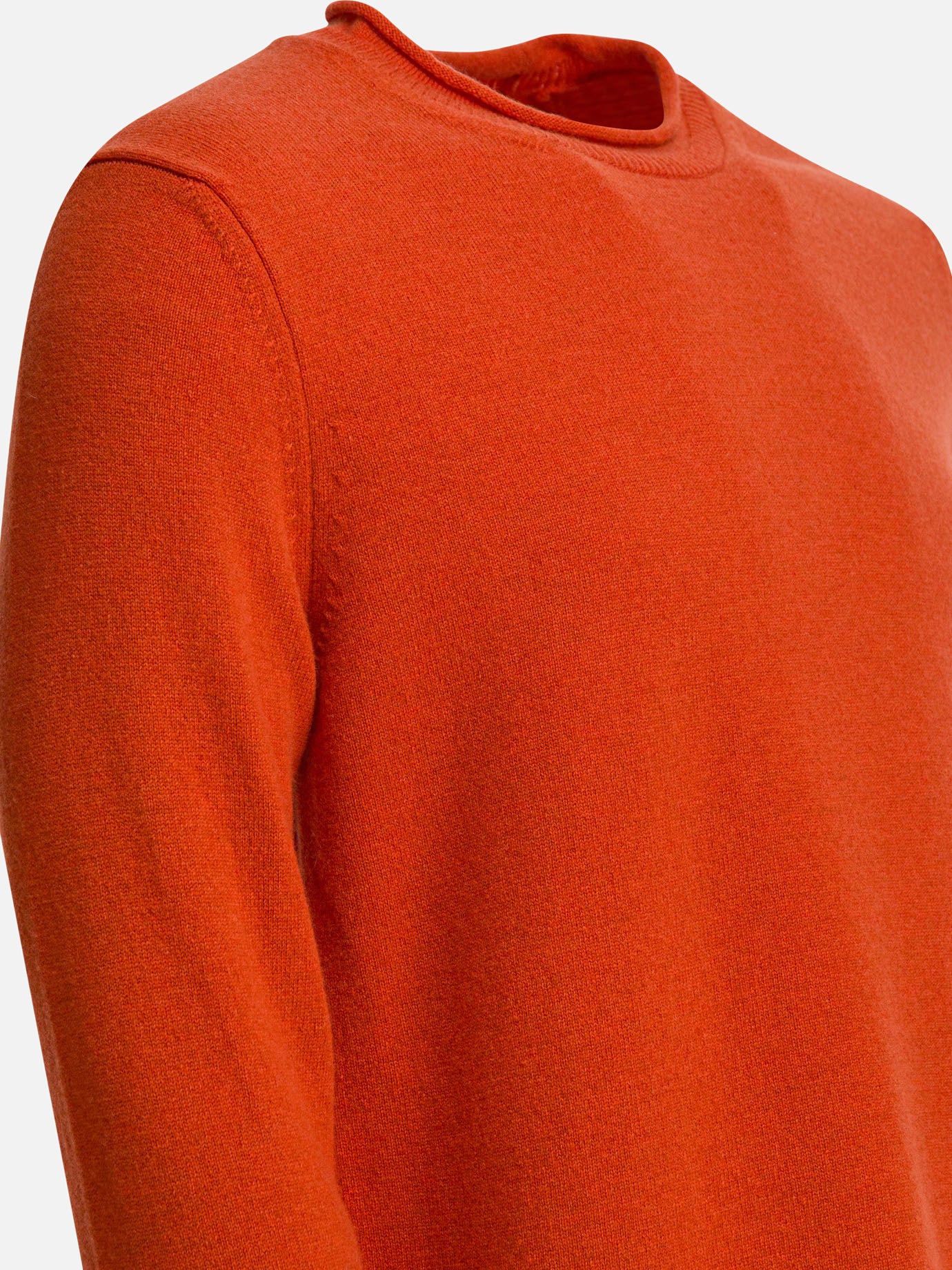 Crewneck sweaters Solid colour  Orange - Comme Des Garçons Shirt Men | PDP | VIETTI Online Store | thumbnail_4