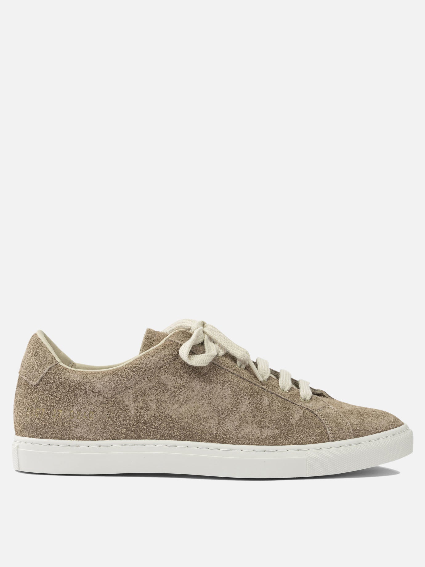 Low top sneakers 100% suede - 100% rubber  Grey - Common Projects Men | PDP | VIETTI Online Store | Zoom-Modal
