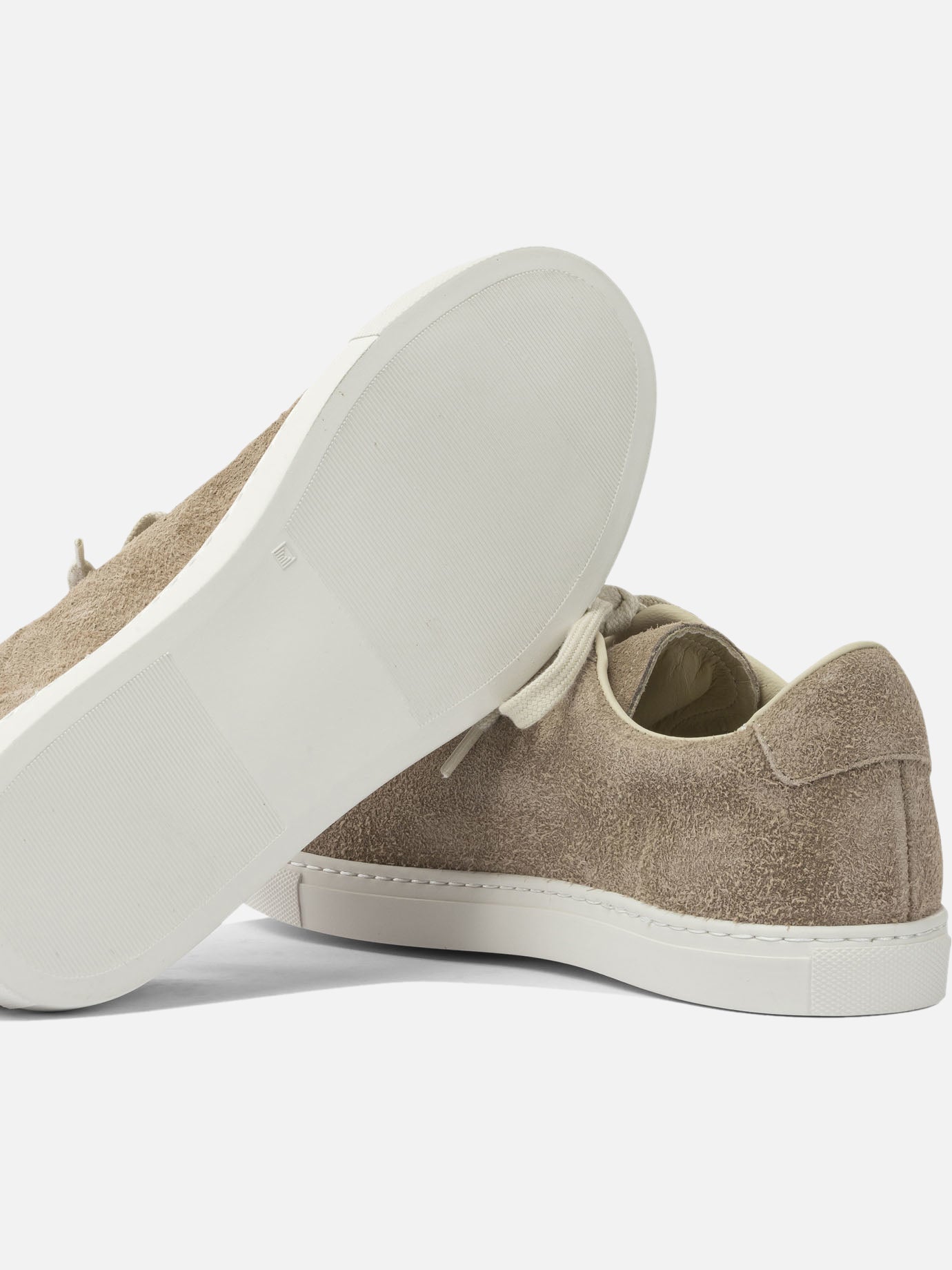 Low top sneakers 100% suede - 100% rubber  Grey - Common Projects Men | PDP | VIETTI Online Store | thumbnail_5