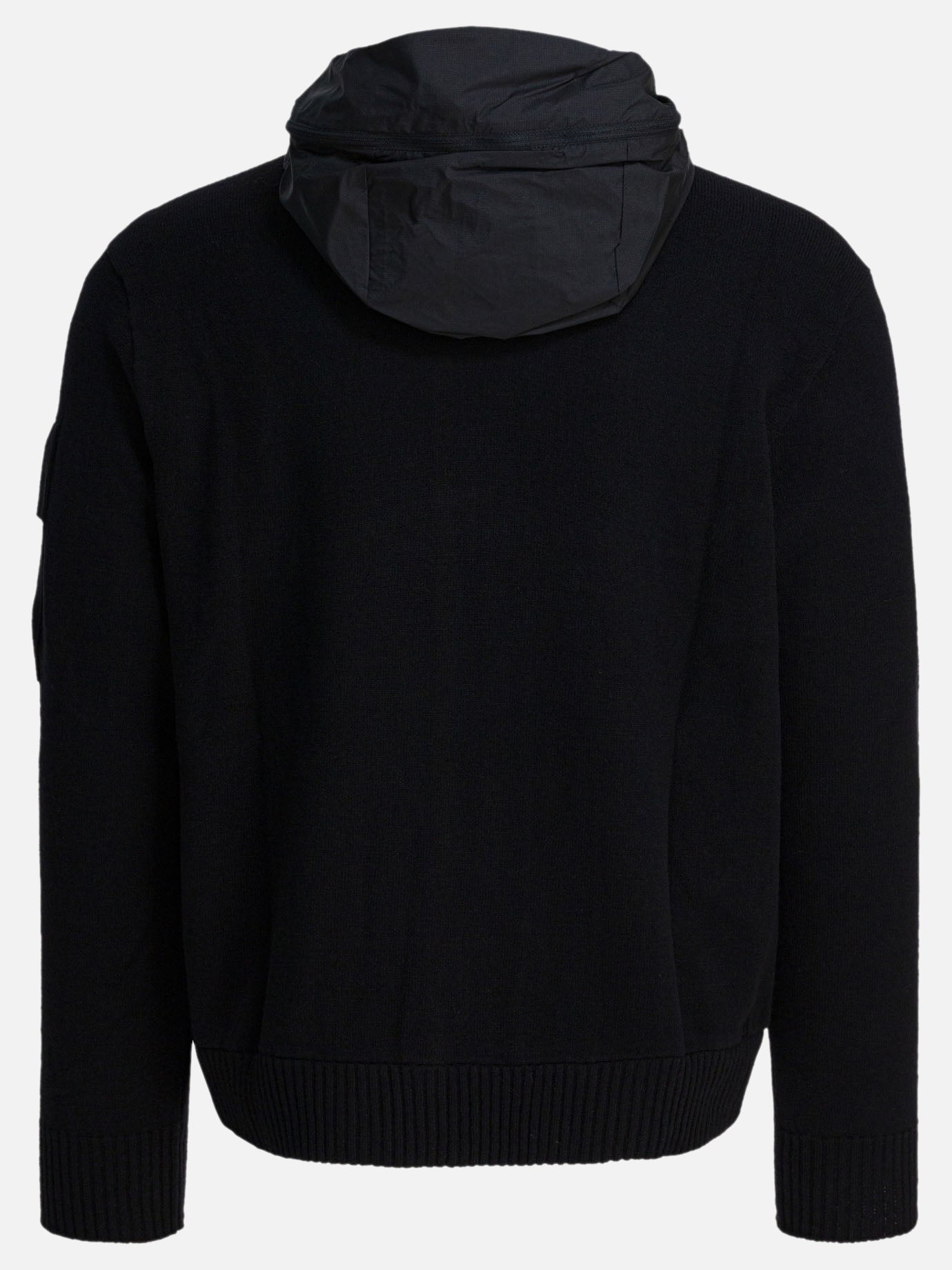 Zipped sweaters Logo  Black - C.P. Company Men | PDP | VIETTI Online Store | thumbnail_2