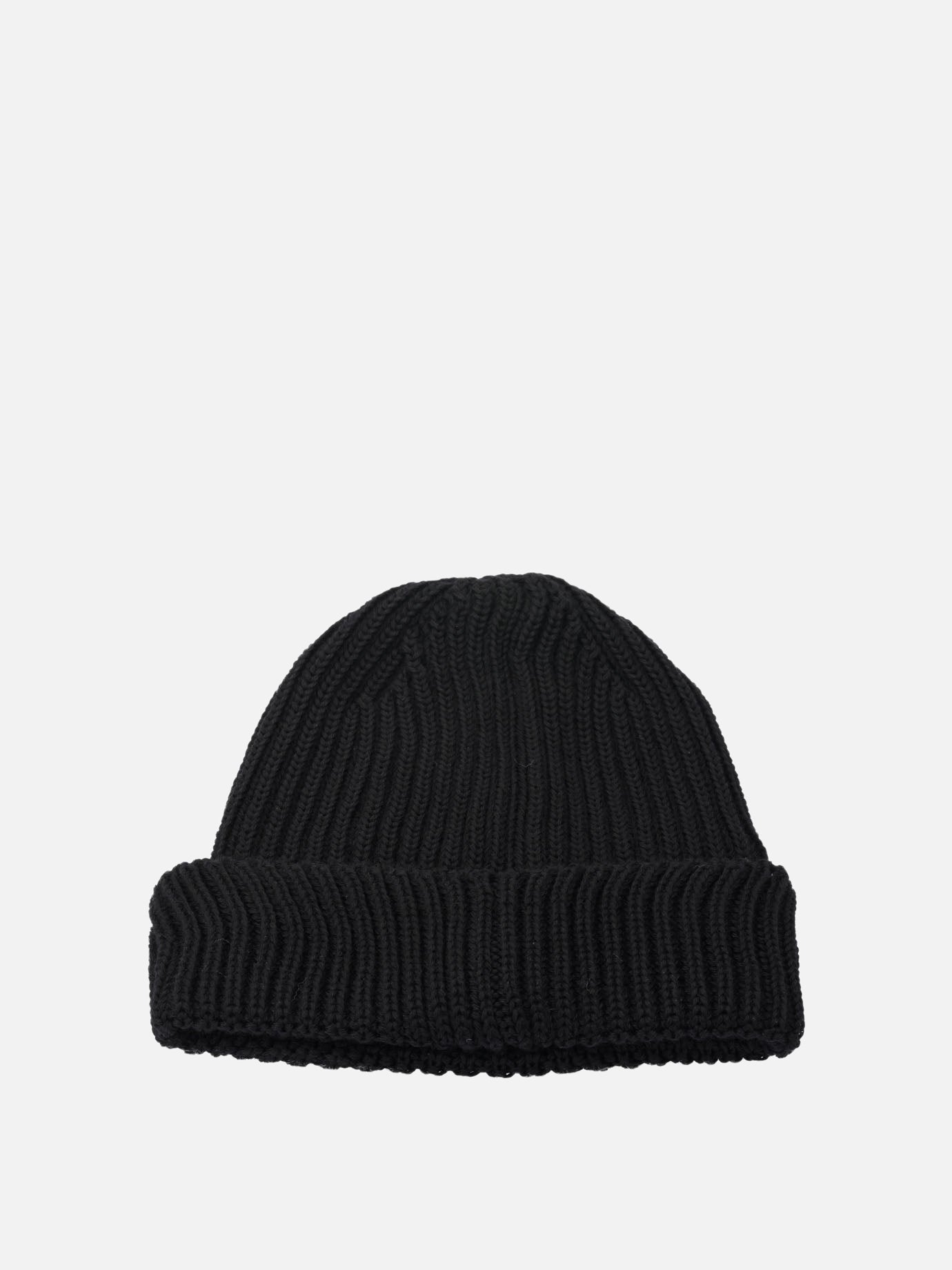 Beanies 100% merino wool  Black - C.P. Company Men | PDP | VIETTI Online Store | Zoom-Modal_2
