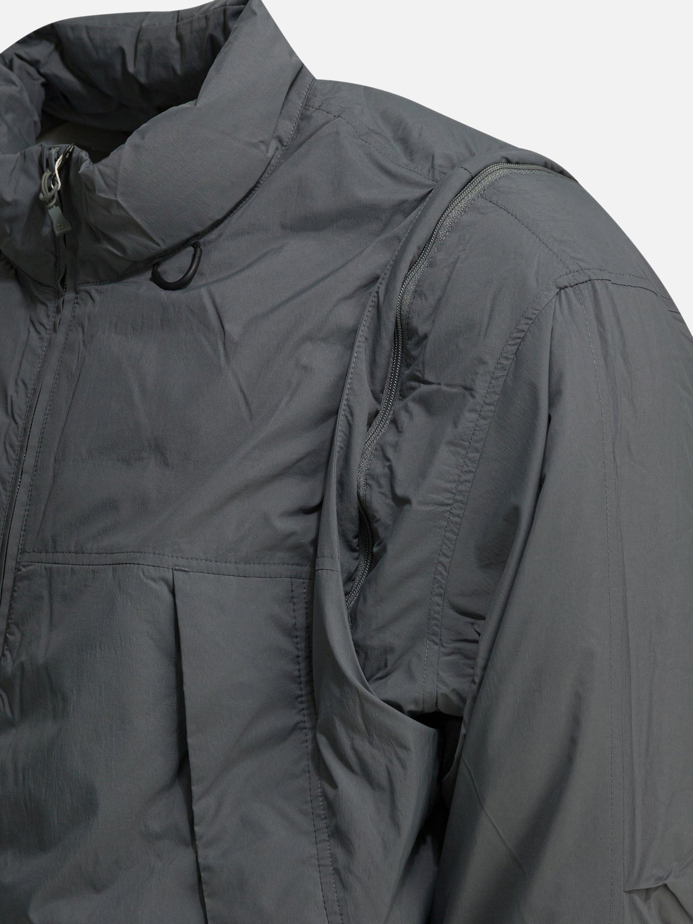 Down jackets Solid colour  Grey - Daiwa Pier 39 Men | PDP | VIETTI Online Store | Zoom-Modal_3
