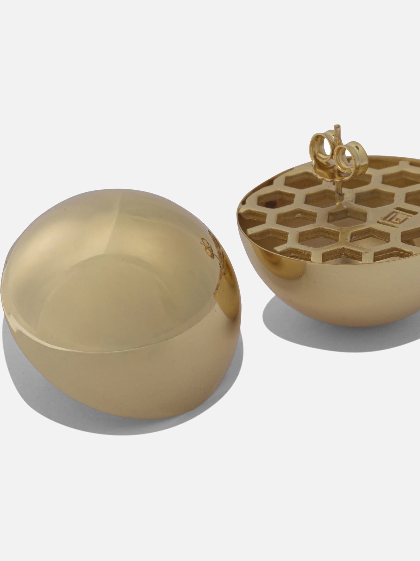 Earrings 100% bronze  Gold - Federica Tosi Women | PDP | VIETTI Online Store | thumbnail_2