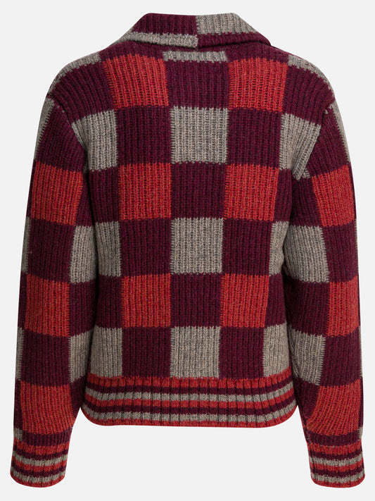 Cardigans Check  Bordeaux - Filson Women | PDP | VIETTI Online Store | 2
