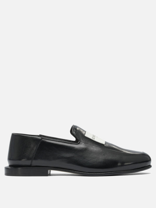 Loafers 100% leather - 50% leather 50% rubber  Black - Givenchy Women | PDP | VIETTI Online Store 
