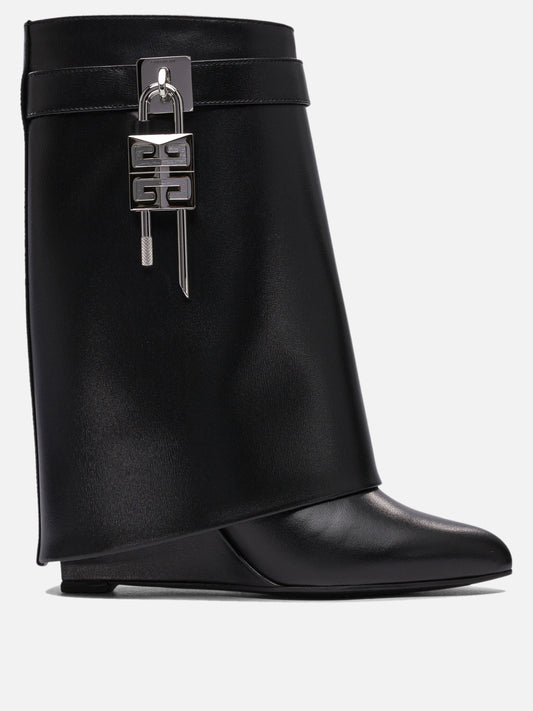 Knee-high 100% calf leather - 100% leather  Black - Givenchy Women | PDP | VIETTI Online Store 
