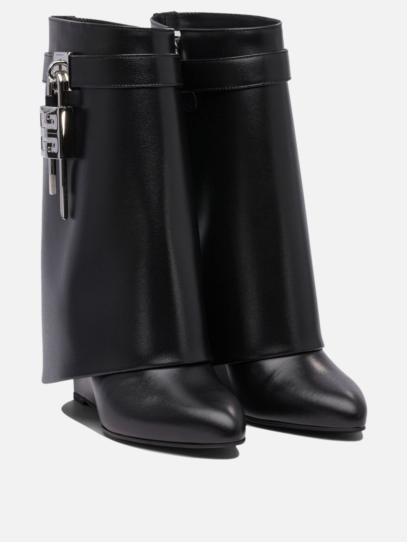 Knee-high 100% calf leather - 100% leather  Black - Givenchy Women | PDP | VIETTI Online Store | thumbnail_2