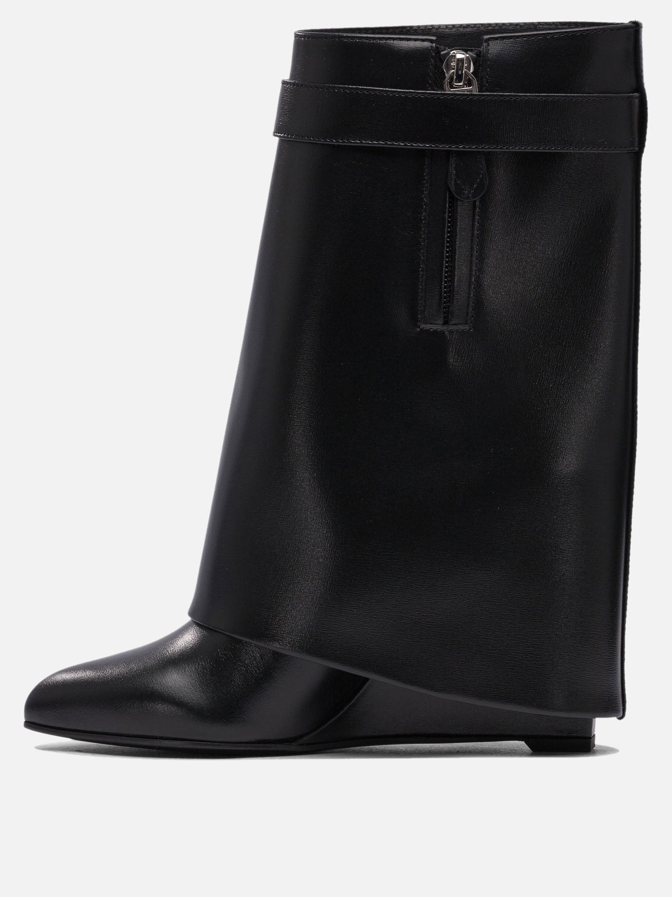 Knee-high 100% calf leather - 100% leather  Black - Givenchy Women | PDP | VIETTI Online Store | thumbnail_3
