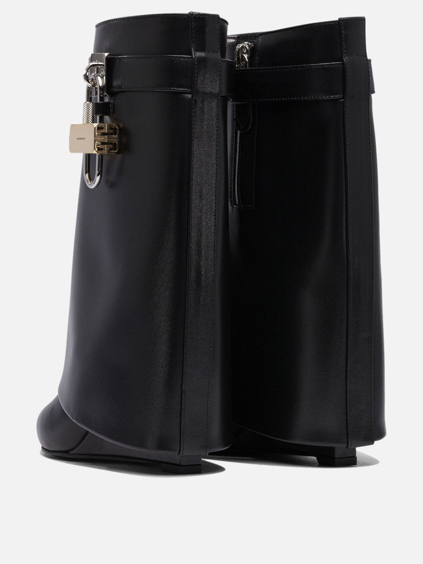 Knee-high 100% calf leather - 100% leather  Black - Givenchy Women | PDP | VIETTI Online Store | Zoom-Modal_4
