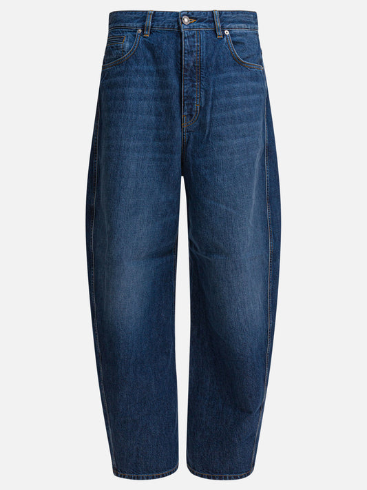 Wide-leg jeans Solid colour  Blue - Givenchy Men | PLP | VIETTI Online Store 
