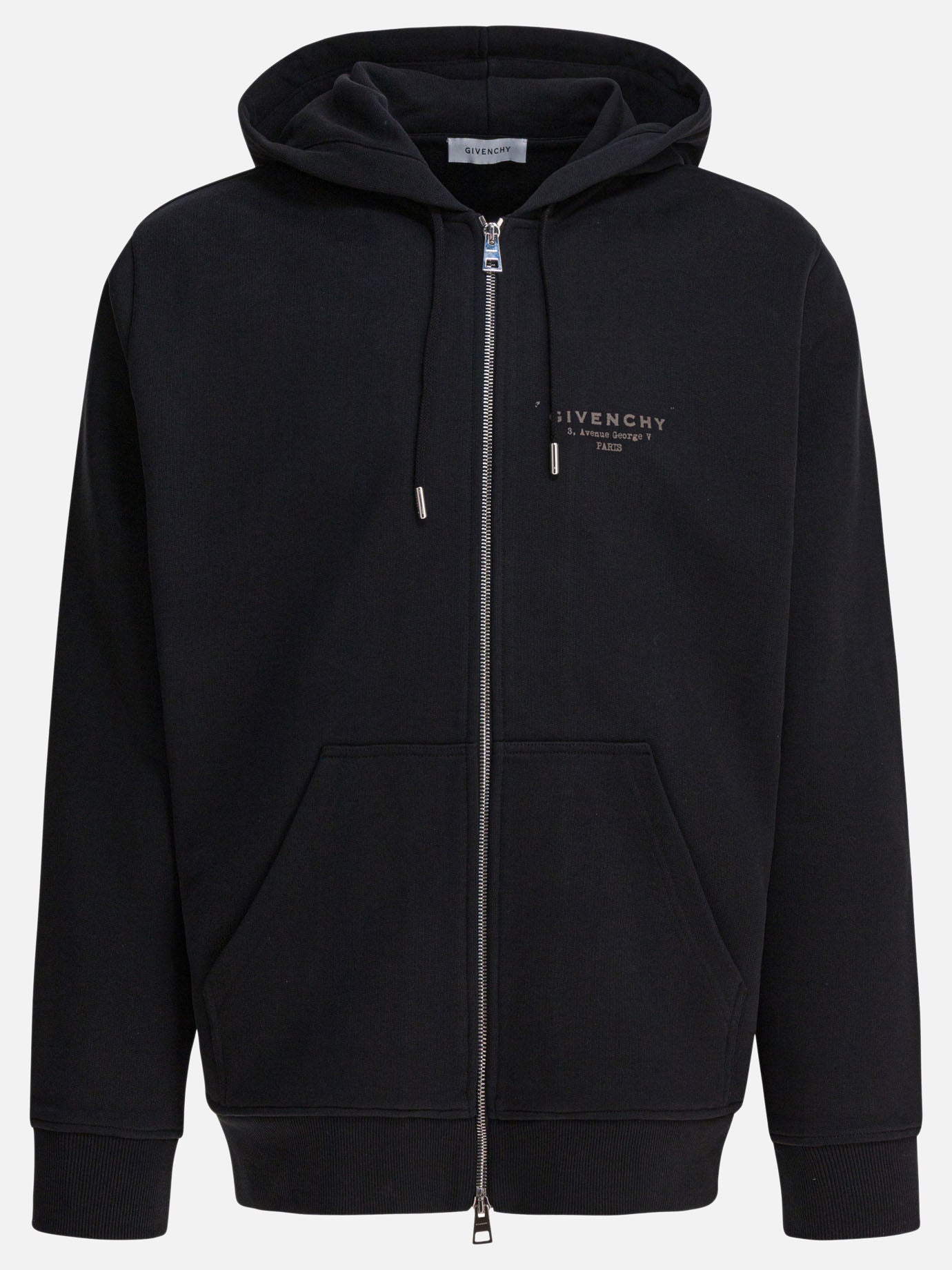 Full zip sweatshirts Logo  Black - Givenchy Men | PDP | VIETTI Online Store | thumbnail
