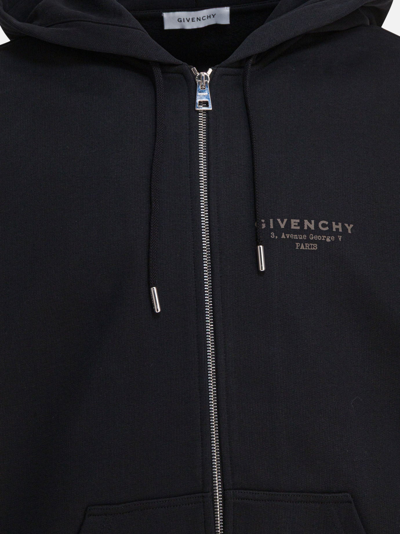 Full zip sweatshirts Logo  Black - Givenchy Men | PDP | VIETTI Online Store | thumbnail_3