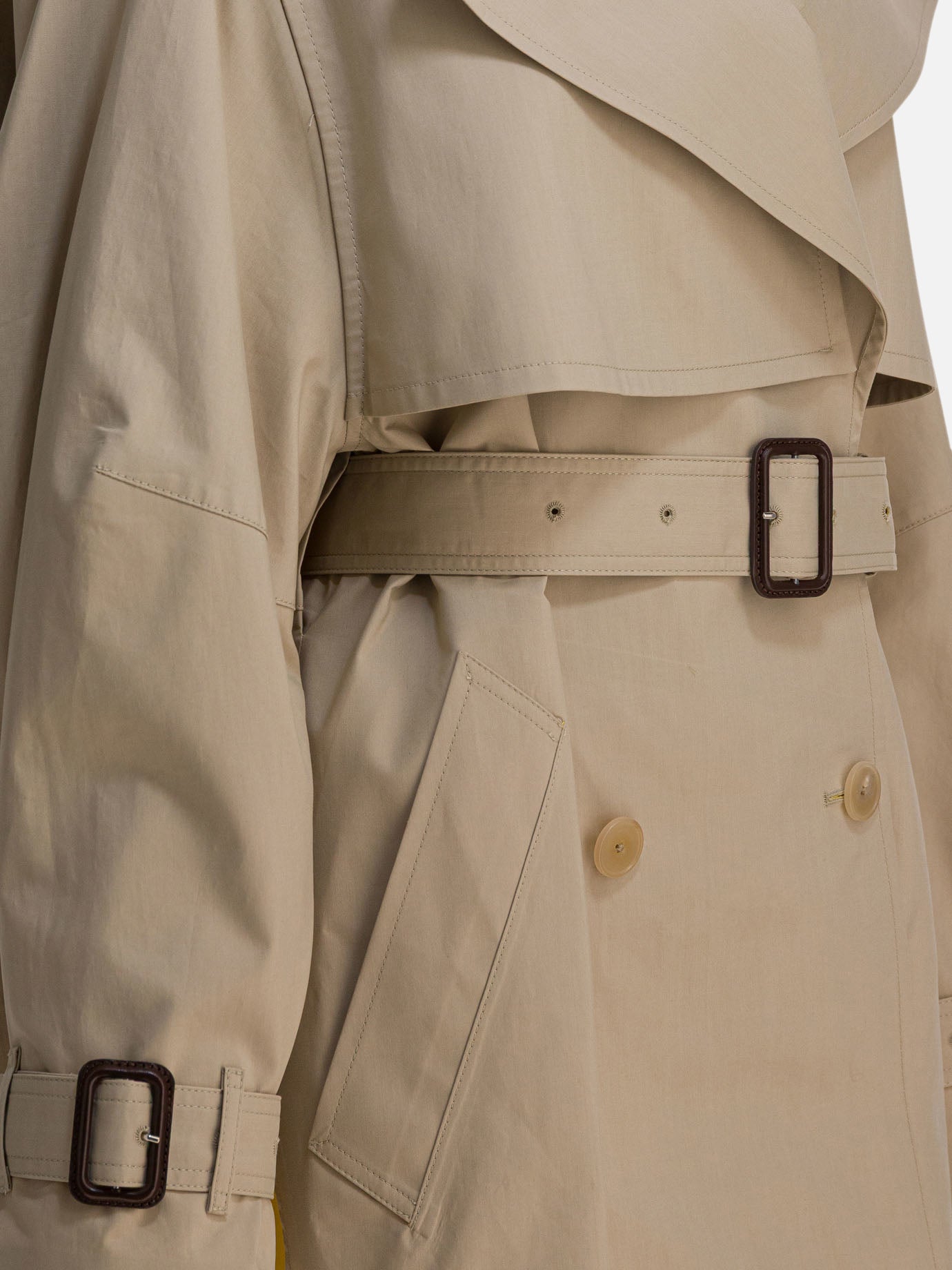 Short coats Solid colour  Beige - Givenchy Women | PDP | VIETTI Online Store | Zoom-Modal_4
