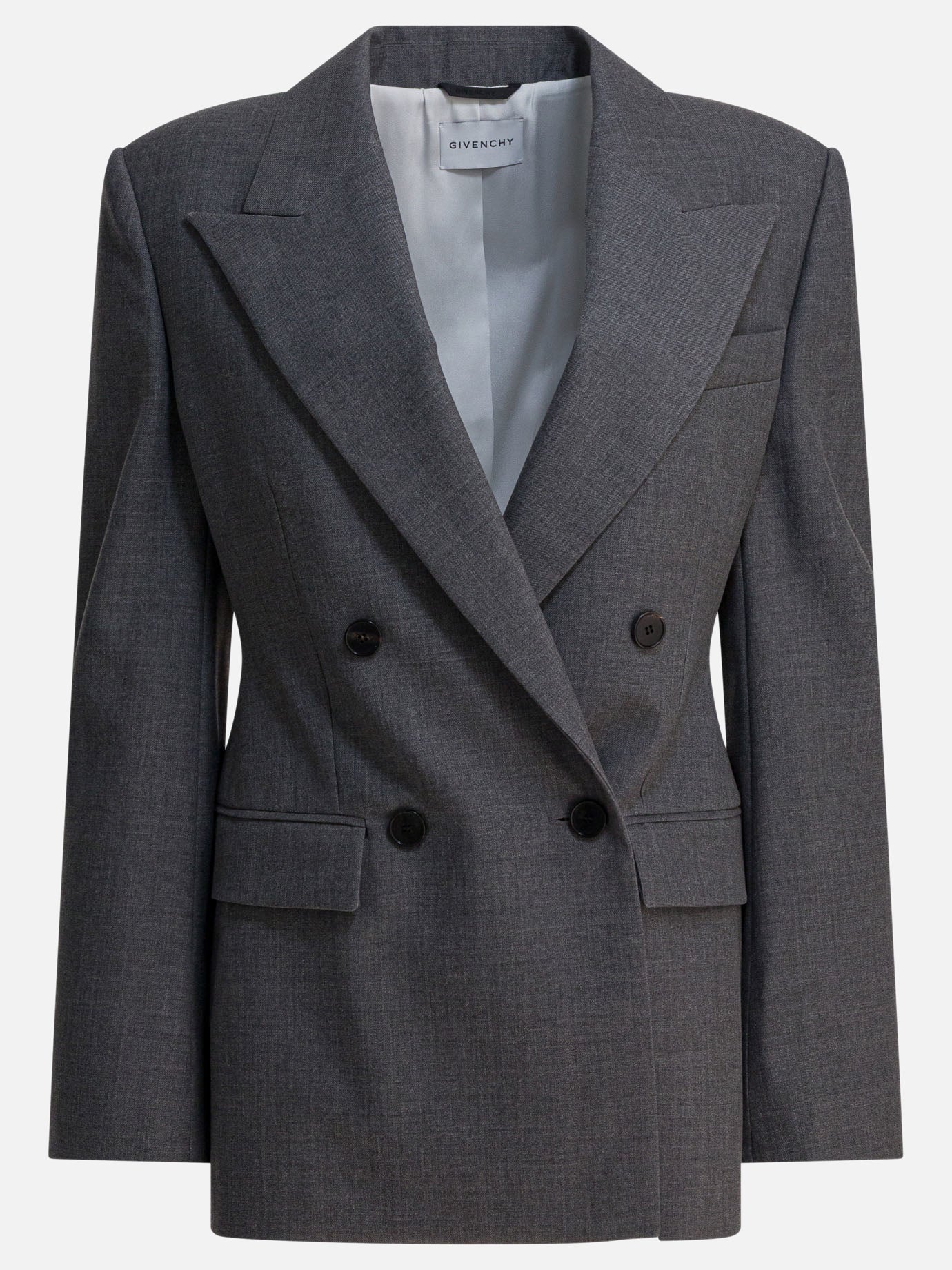 Blazers Solid colour  Grey - Givenchy Women | PDP | VIETTI Online Store | Zoom-Modal

