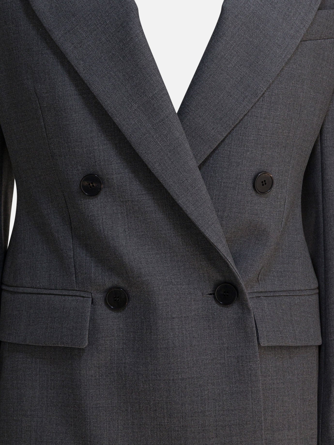 Blazers Solid colour  Grey - Givenchy Women | PDP | VIETTI Online Store | Zoom-Modal_3

