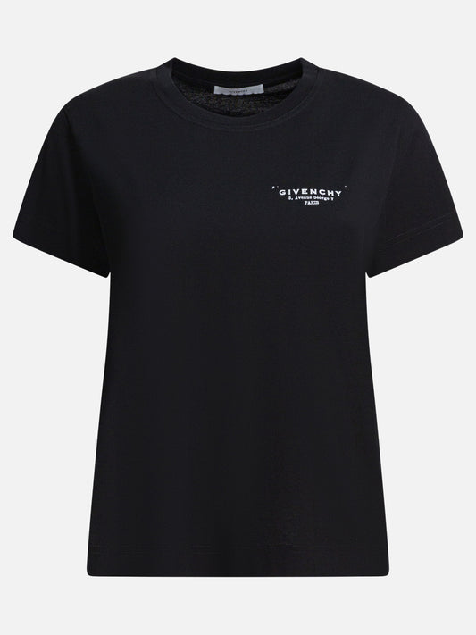 Crewneck t-shirts Logo  Black - Givenchy Women | PDP | VIETTI Online Store 
