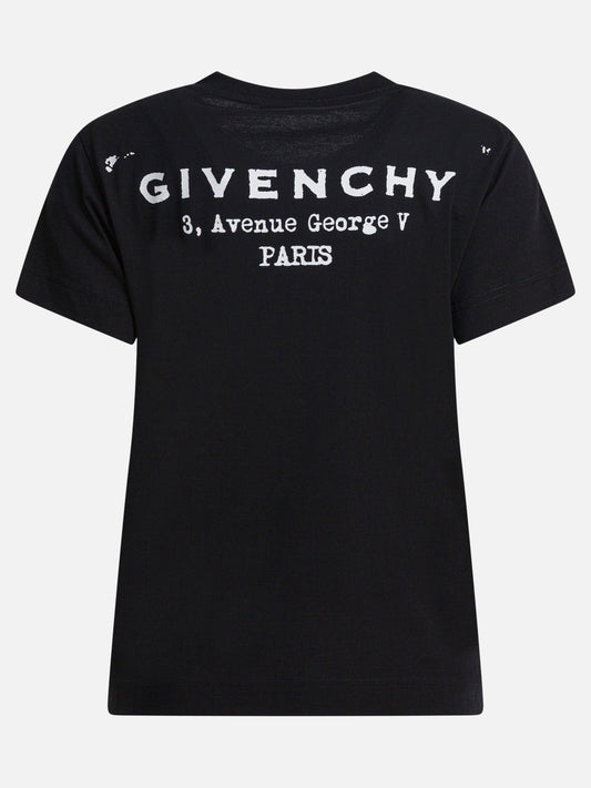 Crewneck t-shirts Logo  Black - Givenchy Women | PDP | VIETTI Online Store | 2
