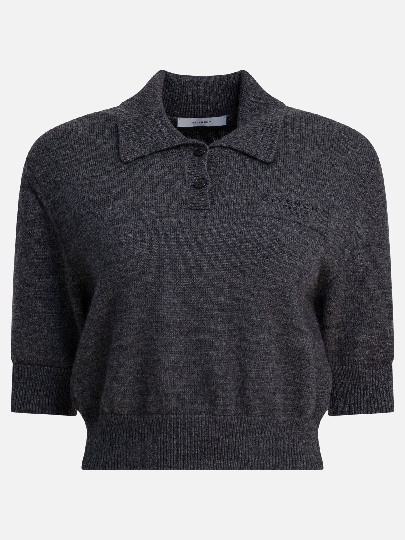 V neck sweaters Logo  Grey - Givenchy Women | PDP | VIETTI Online Store | Zoom-Modal
