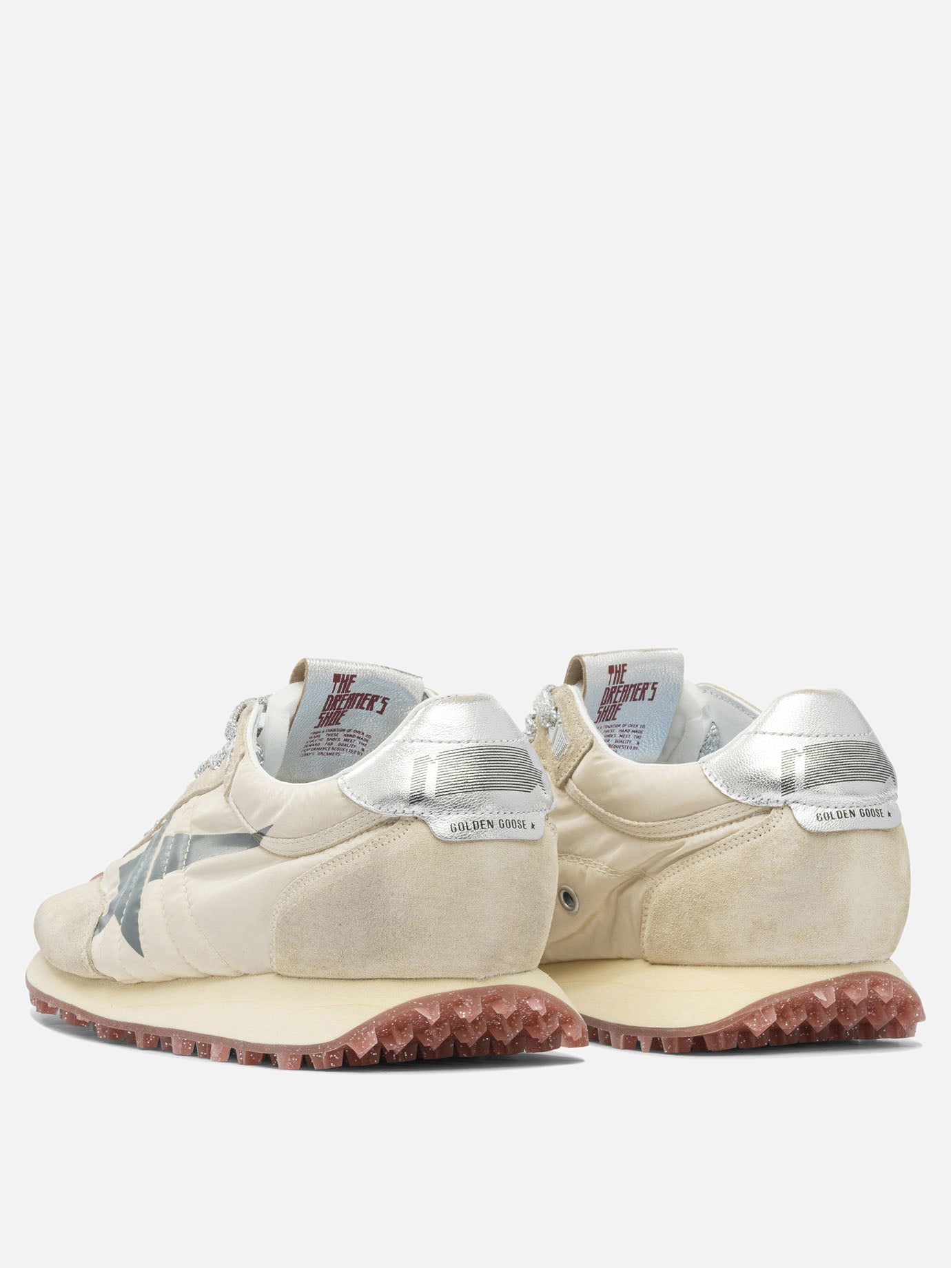 Low top sneakers 41% cow leather 18% polyamide 5% polyurethane 2% goat leather - 100% rubber  Beige - Golden Goose Men | PDP | VIETTI Online Store | thumbnail_4