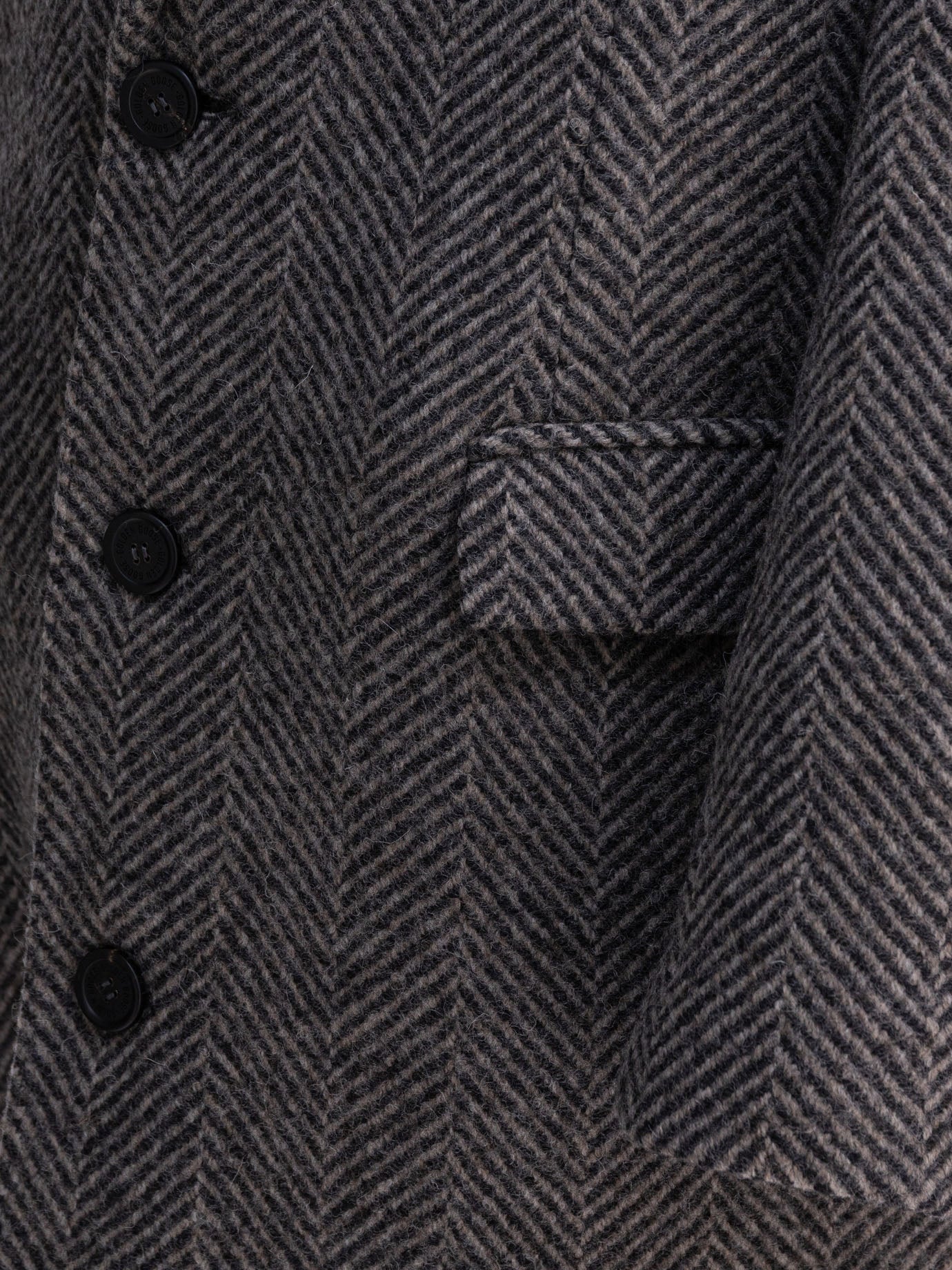 Long coats Herringbone  Grey - Golden Goose Men | PDP | VIETTI Online Store | Zoom-Modal_4

