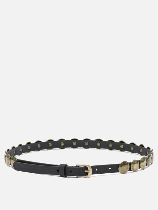 Leather belts 100% cow leather  Black - Golden Goose Women | PLP | VIETTI Online Store 
