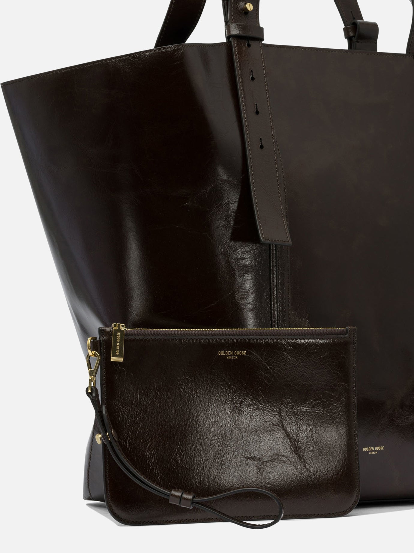 Medium bags 100% cow leather  Brown - Golden Goose Women | PDP | VIETTI Online Store | Zoom-Modal_4
