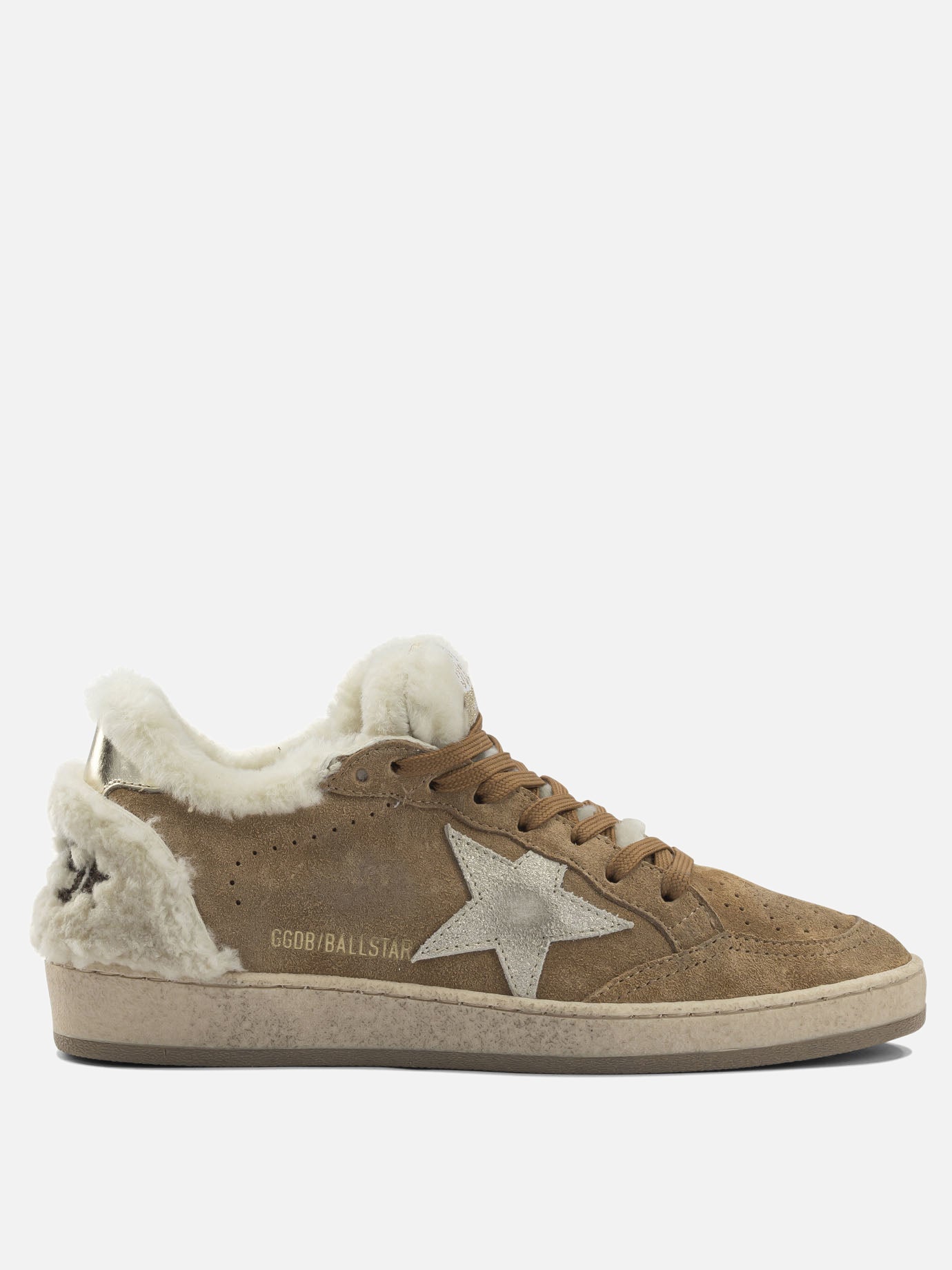 Low top sneakers 72% cow leather 24% ovine leather 3% polyethylene 1% cotton - 100% rubber  Beige - Golden Goose Women | PDP | VIETTI Online Store | thumbnail