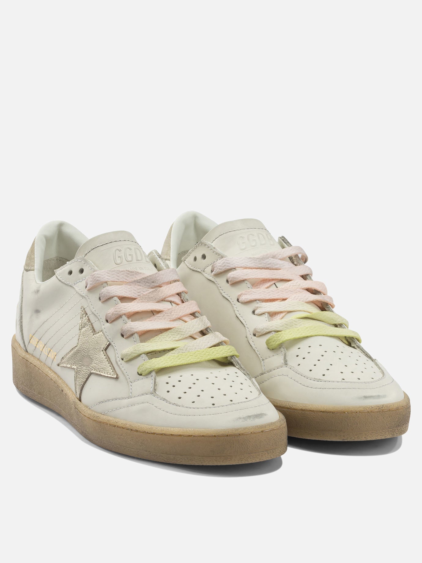 Low top sneakers 97% cow leather 3% goat leather - 100% rubber  White - Golden Goose Women | PDP | VIETTI Online Store | thumbnail_2