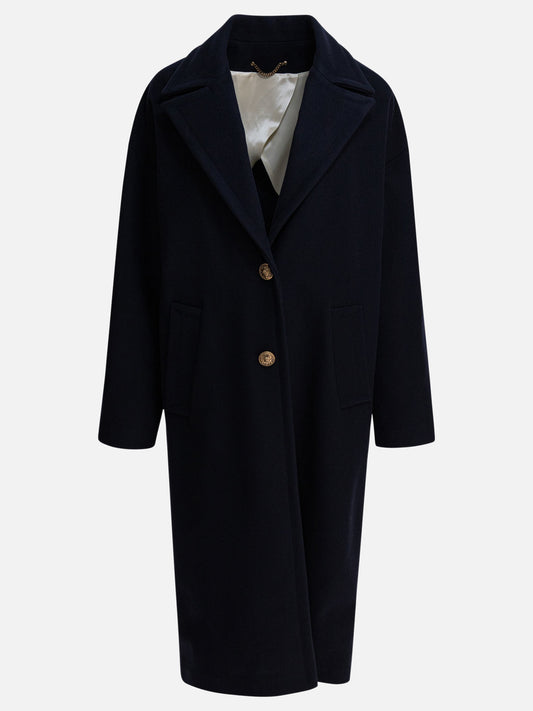 Long coats Solid colour  Blue - Golden Goose Women | PLP | VIETTI Online Store 
