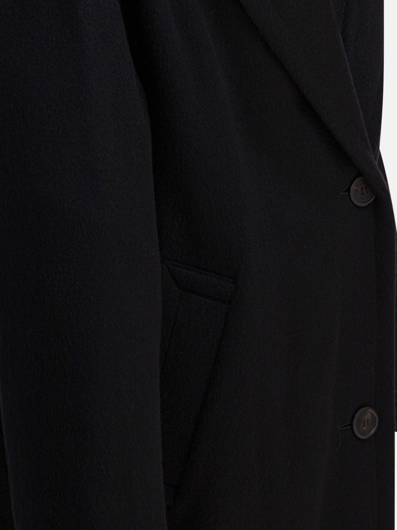 Long coats Solid colour  Black - Golden Goose Women | PDP | VIETTI Online Store | thumbnail_4